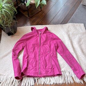 Lovely pink raincoat from Title nine. Size small: Fits like a 4-6.